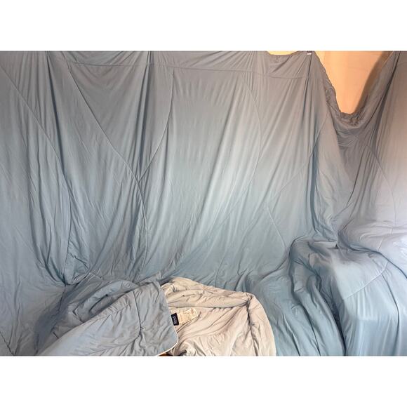 Rest EVERCOOL comforter TWIN blue/light cooling blanket with box - Picture 4 of 6